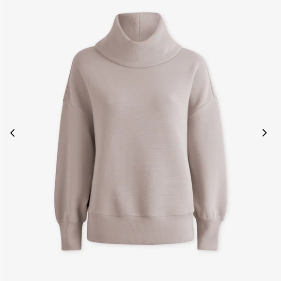 Varley Milton Sweatshirt Mushroom Small - Picture 4 of 9